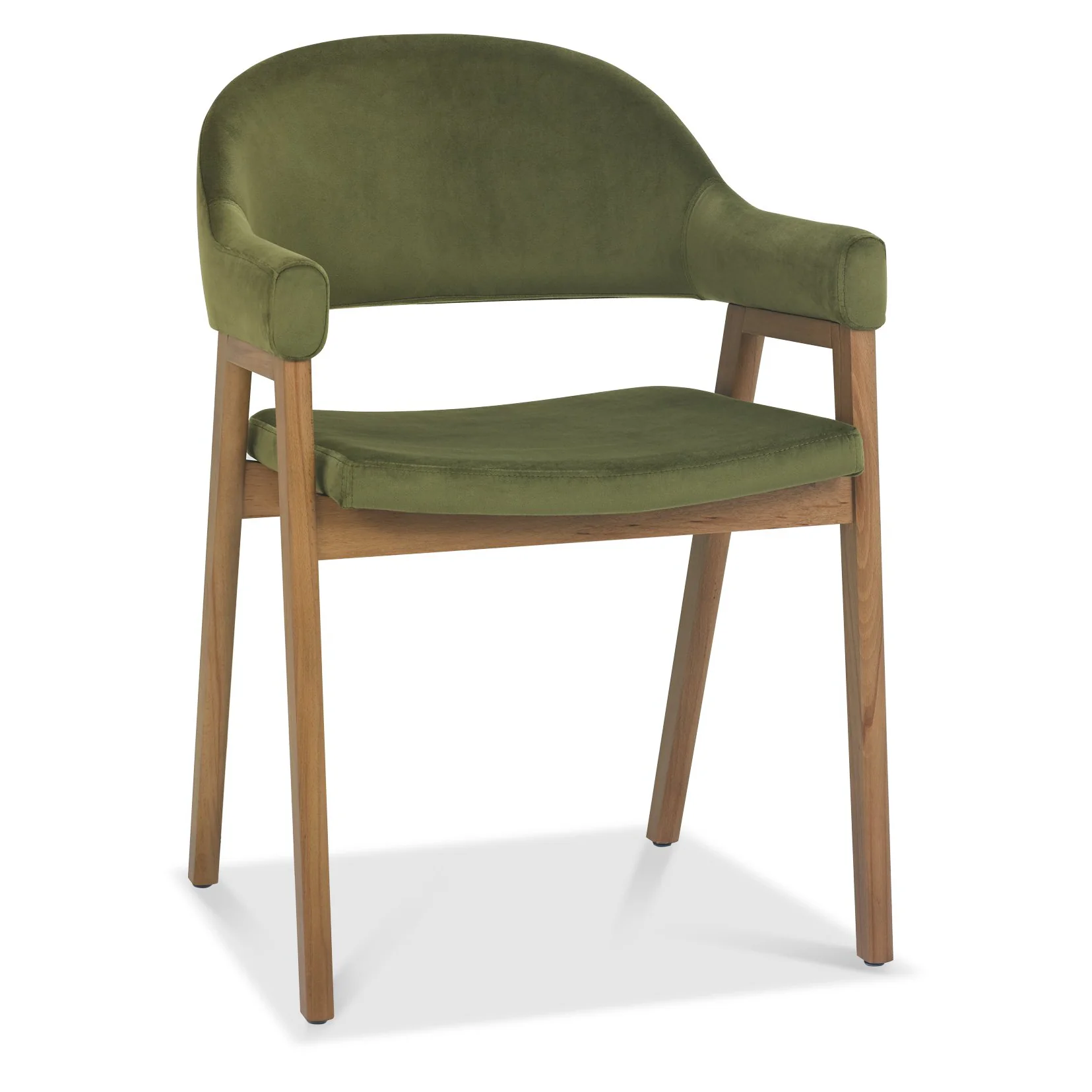 Highgate Rustic Oak Armchair - Image 3