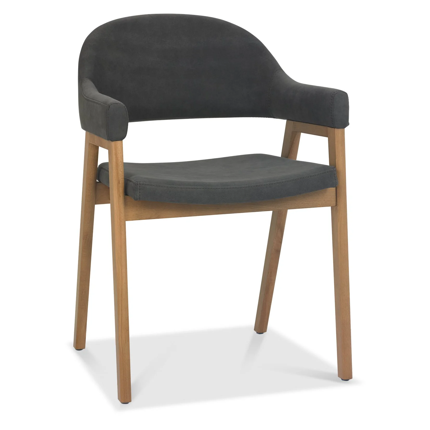 Highgate Rustic Oak Armchair - Image 7